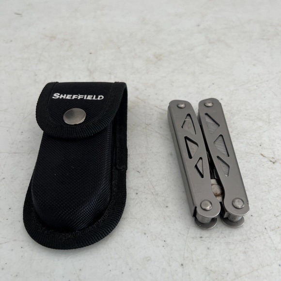 Sheffield 12-IN-1 MULTI TOOL - Pliers, Screwdriver, Knife & More - Picture 11 of 11